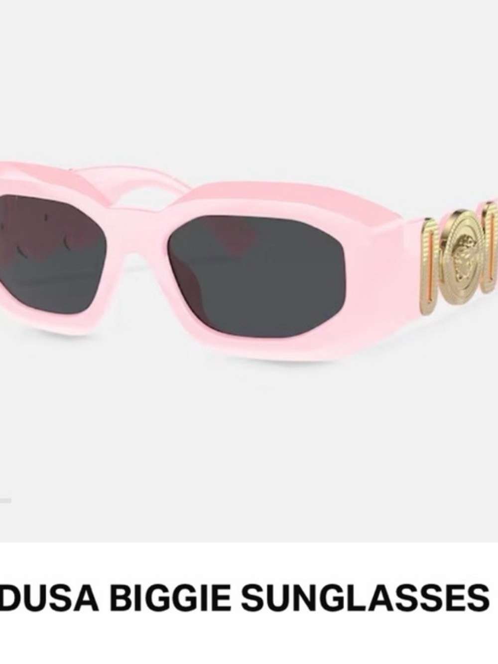 Versace Authentic Maxi Medusa
Biggie Pink and Gold unisex sunglasses VE4425u - Picture 4 of 12
